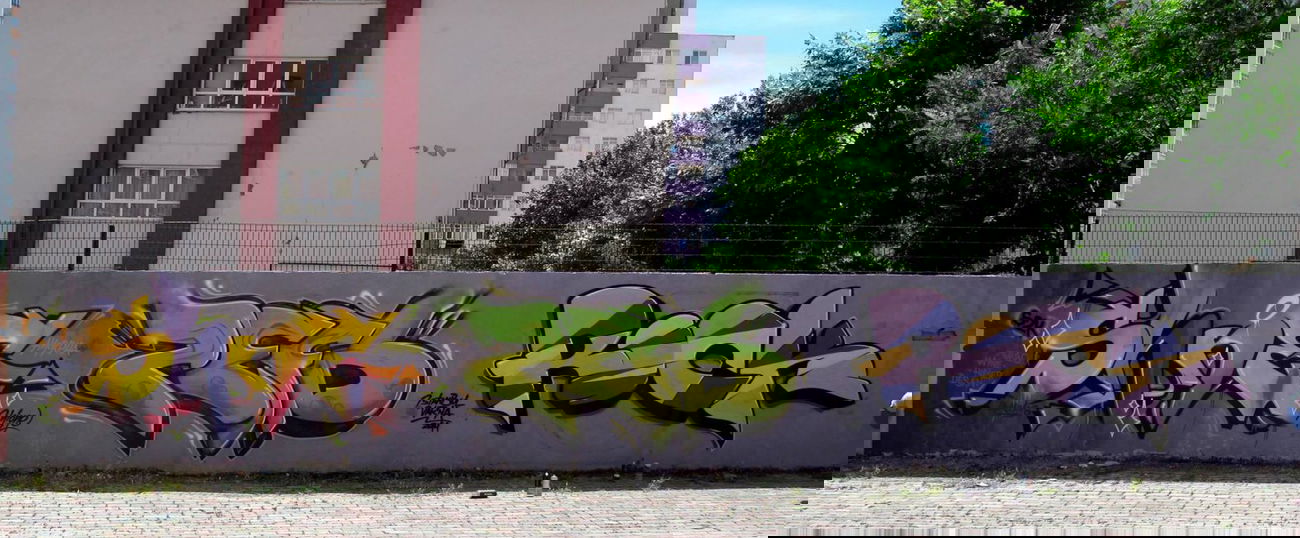 Graffiti Wall - Photo by rockone - wall, legal, shne (2014)