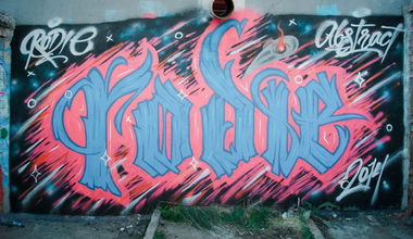 Graffiti Wall in Novosibirsk - Photo by rodie - calligraphy (2014)