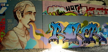 Graffiti Wall in Winterthur - Photo by roker (2015)