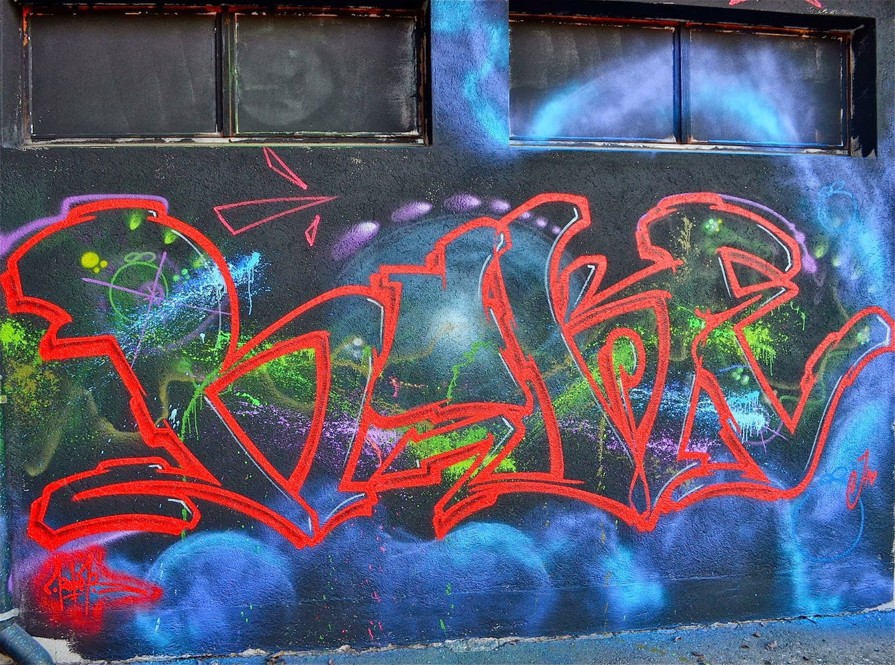 Graffiti Wall - Photo by roker (2014)