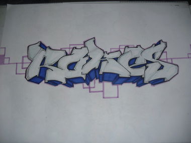 Graffiti Sketch in Hatay - Photo by rokesyami - rokes (2013)