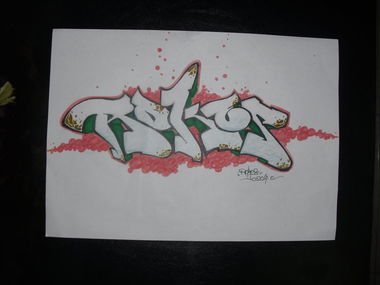 Graffiti Sketch - Photo by rokesyami - rokes, yami, rokes (2014)