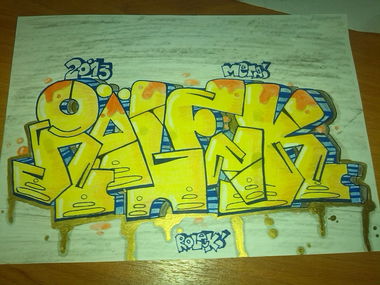 Graffiti Sketch - Photo by roleck (2013)