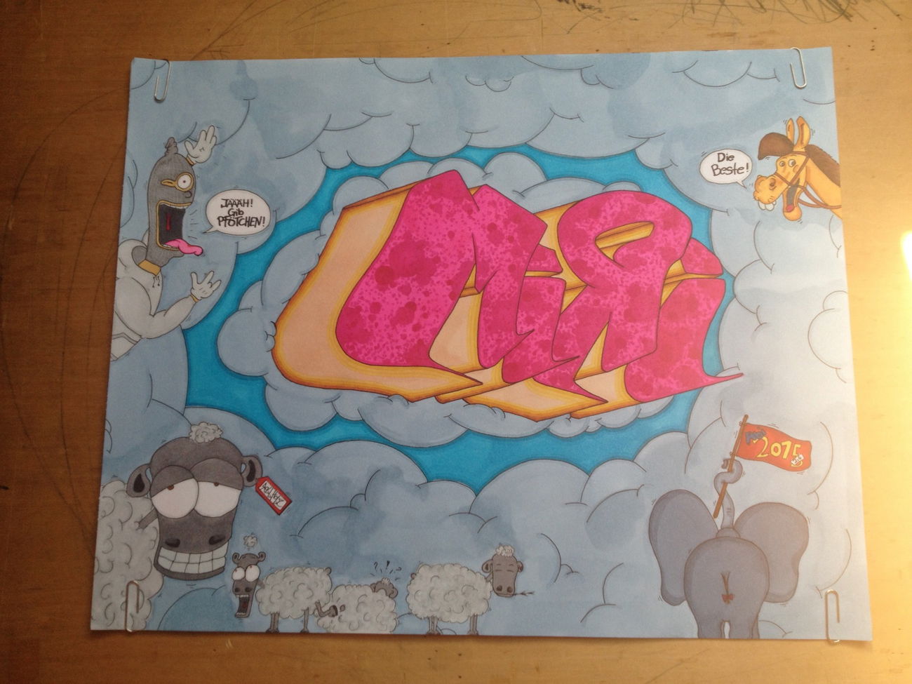 Graffiti Sketch - Photo by rollholz