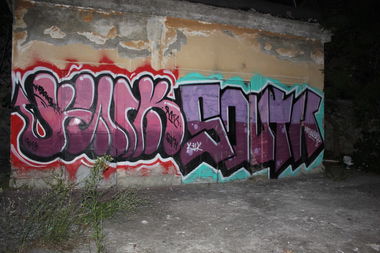 Graffiti Bombing in Yalta - Photo by roman_kilk - mbs, romek (2013)