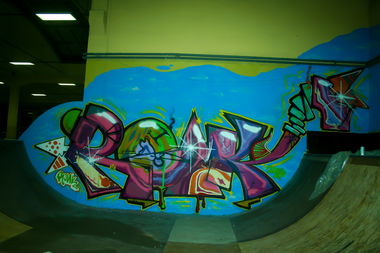 Graffiti Wall - Photo by ronsone - skateparkronkmnt94 (2015)