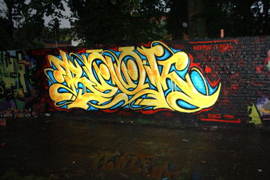 Graffiti Wall in Gelsenkirchen - Photo by rookone - Rook, Rooker, Rookone (2014)