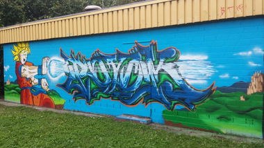 Graffiti Wall - Photo by rookone - graffiti, rook, rooker (2014)