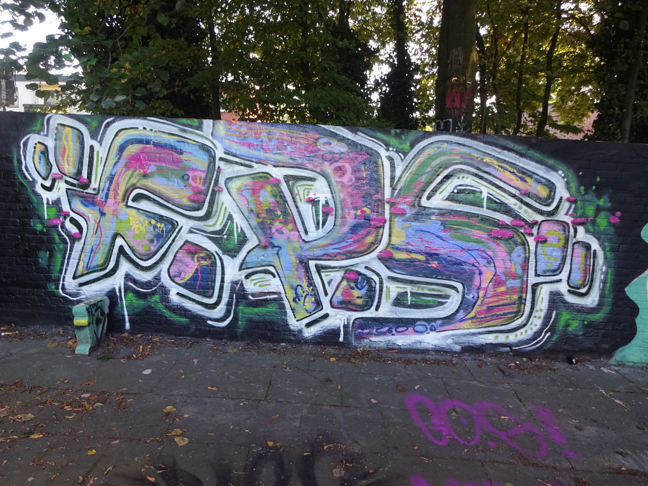 Graffiti Wall in Gelsenkirchen - Photo by rookone - fp, fps, 2003 (2015)
