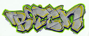 Graffiti Sketch - Photo by rotenwon (2014)