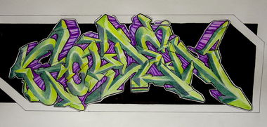 Graffiti Wall - Photo by rotenwon (2016)