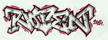 Graffiti Sketch - Photo by rotenwon (2014)