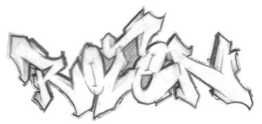 Graffiti Sketch - Photo by rotenwon (2014)