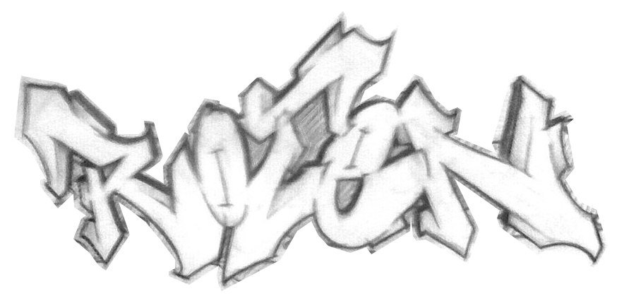 Graffiti Sketch - Photo by rotenwon (2014)