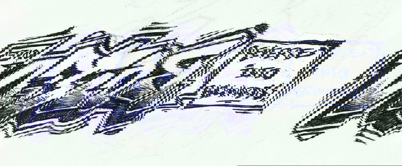 Graffiti Sketch - Photo by rotenwon (2015)