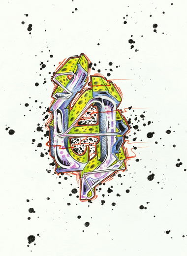 Graffiti Sketch - Photo by rotenwon