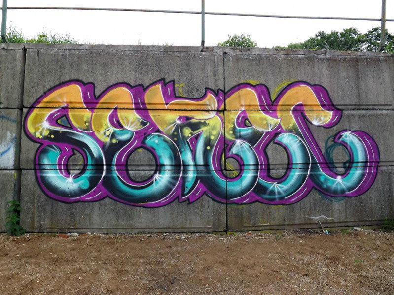 Graffiti Wall - Photo by rotkiv