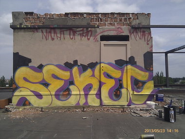 Graffiti Wall - Photo by rotkiv