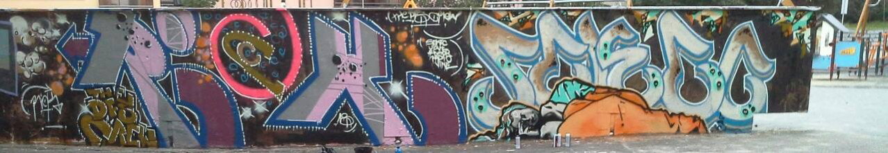 Graffiti Wall - Photo by rotkiv