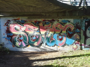 Graffiti Wall - Photo by rotkiv