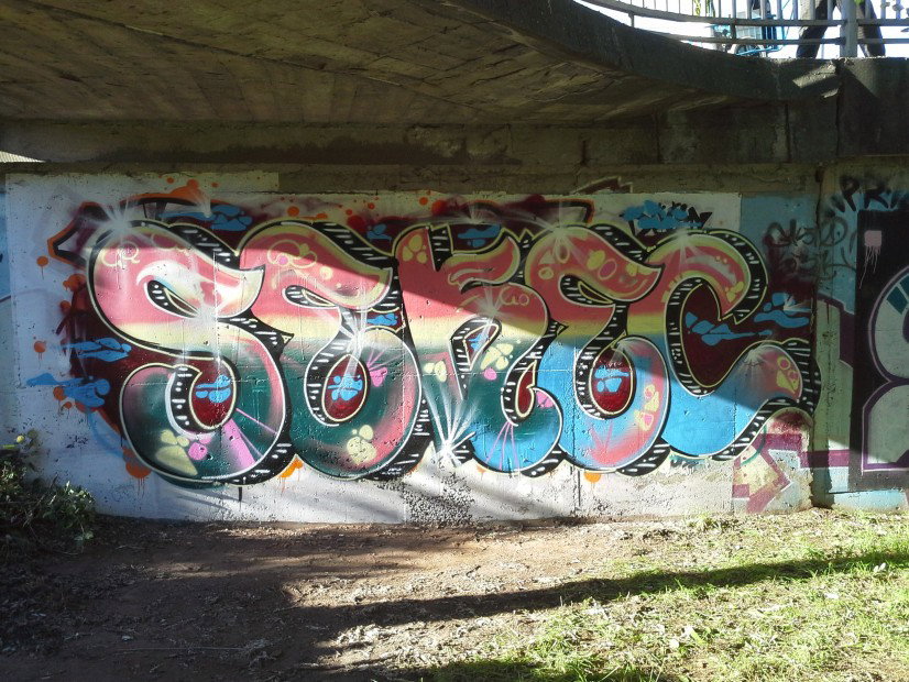 Graffiti Wall - Photo by rotkiv