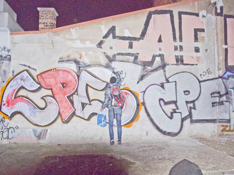 Graffiti Bombing - Photo by rotkiv