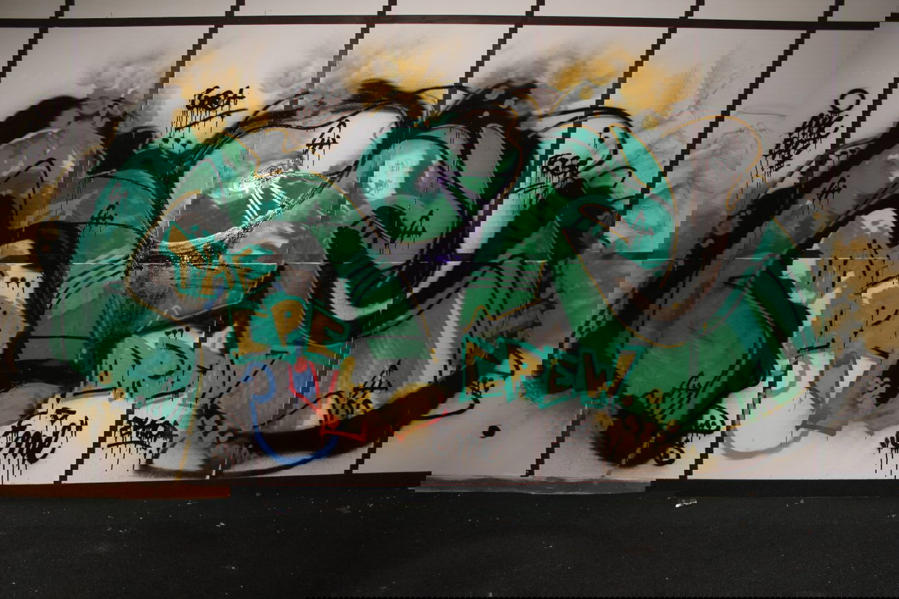 Graffiti Wall - Photo by rotkiv