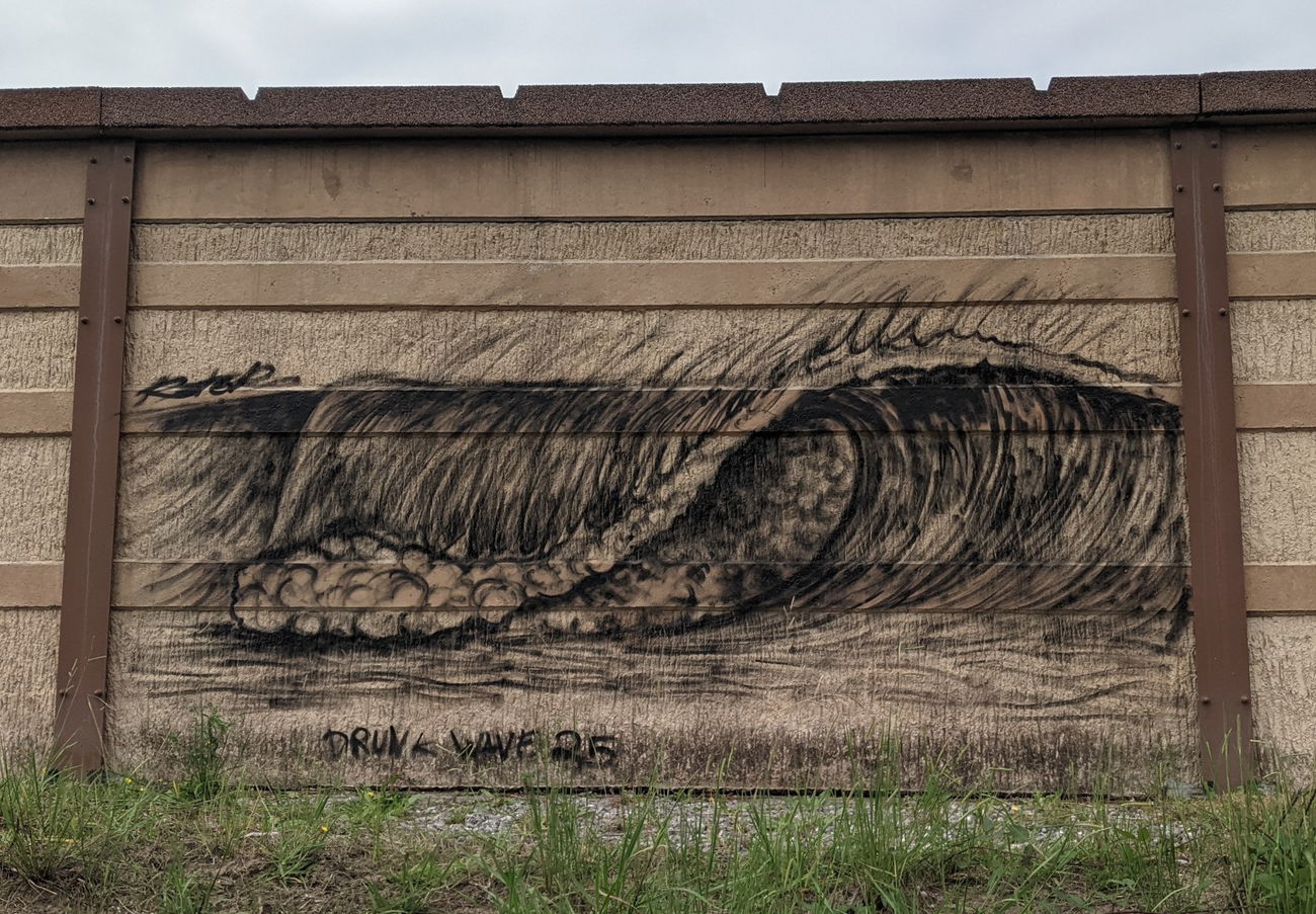 Graffiti Street Art in France - Photo by rotor - wave (2025)