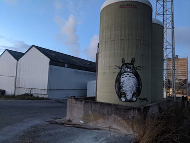 Graffiti Street Art in France - Photo by rotor - totoro, ghibli (2024)