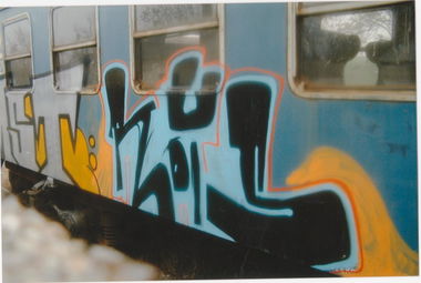 Graffiti Train - Photo by rots - rots