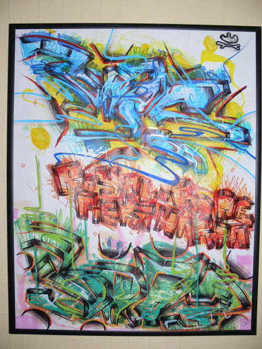 Graffiti Sketch in Seelow - Photo by royalbone - royal-bone (2013)