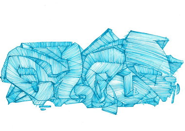 Graffiti Sketch in Seelow - Photo by royalbone - royal-bone, royal, bone (2013)