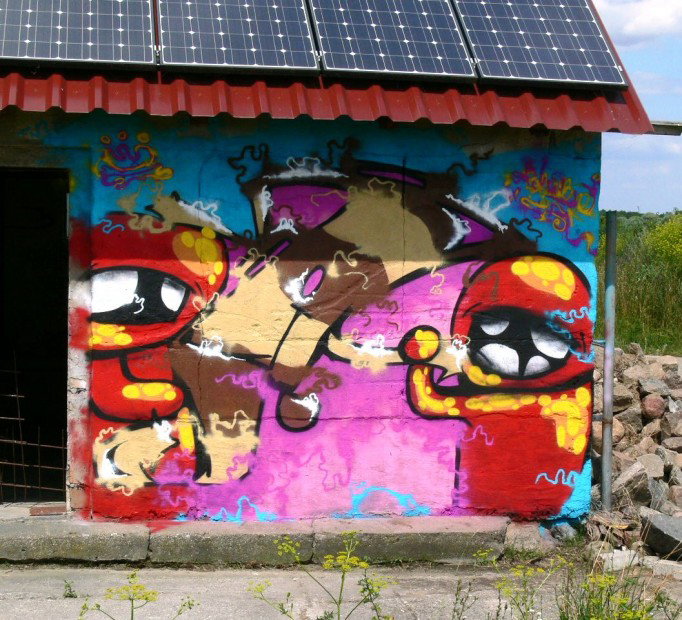 Graffiti Wall in Lietzen - Photo by royalbone - royal-bone, royal, bone (2013)