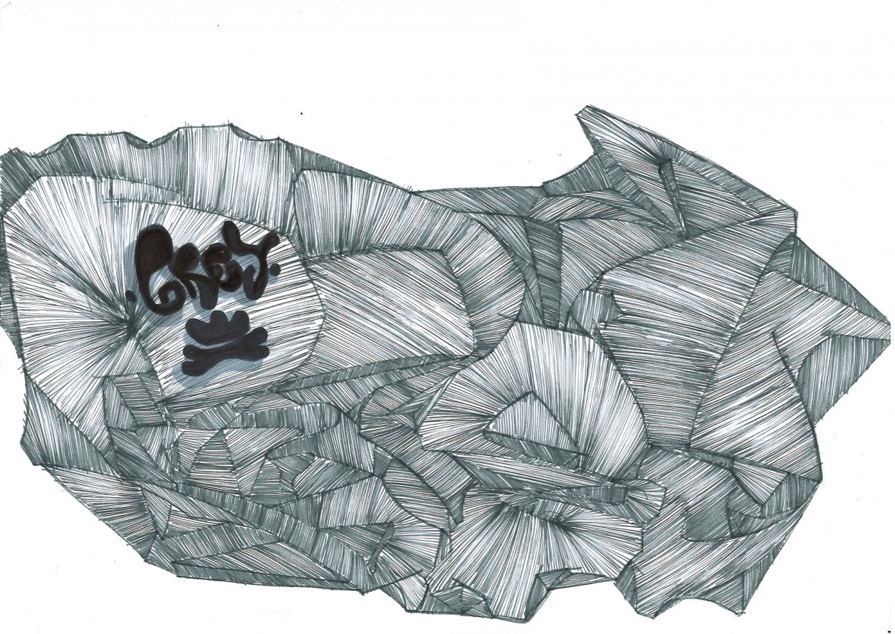 Graffiti Sketch in Seelow - Photo by royalbone - royal-bone, royal, bone (2013)