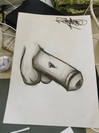 Graffiti Sketch in Seelow - Photo by royalbone - royal-bone, royal, bone (2013)