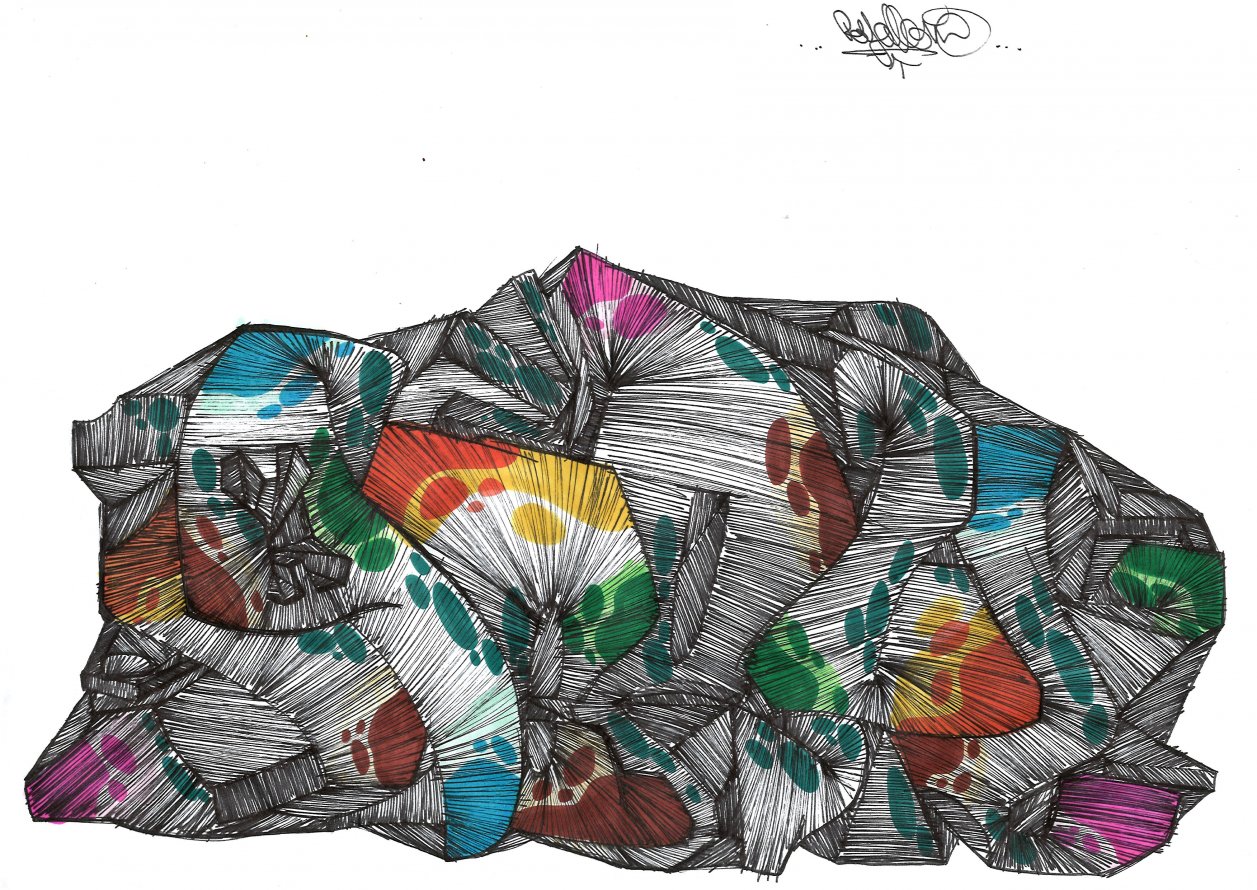 Graffiti Sketch in Seelow - Photo by royalbone - royal-bone, royal, bone (2013)