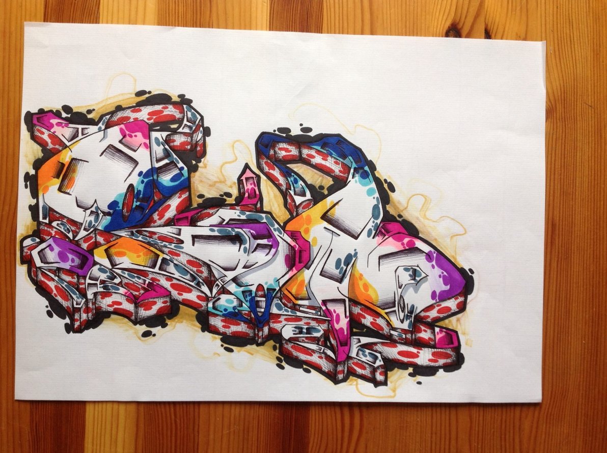 Graffiti Sketch in Seelow - Photo by royalbone - royal-bone, royal, bone (2013)