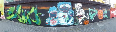 Graffiti Wall in Frankfurt (Oder) - Photo by royalbone - royal-bone, royal, bone (2013)