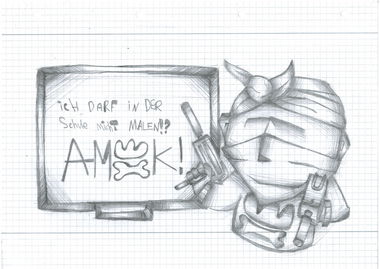 Graffiti Sketch in Seelow - Photo by royalbone - royal-bone, royal, bone (2013)