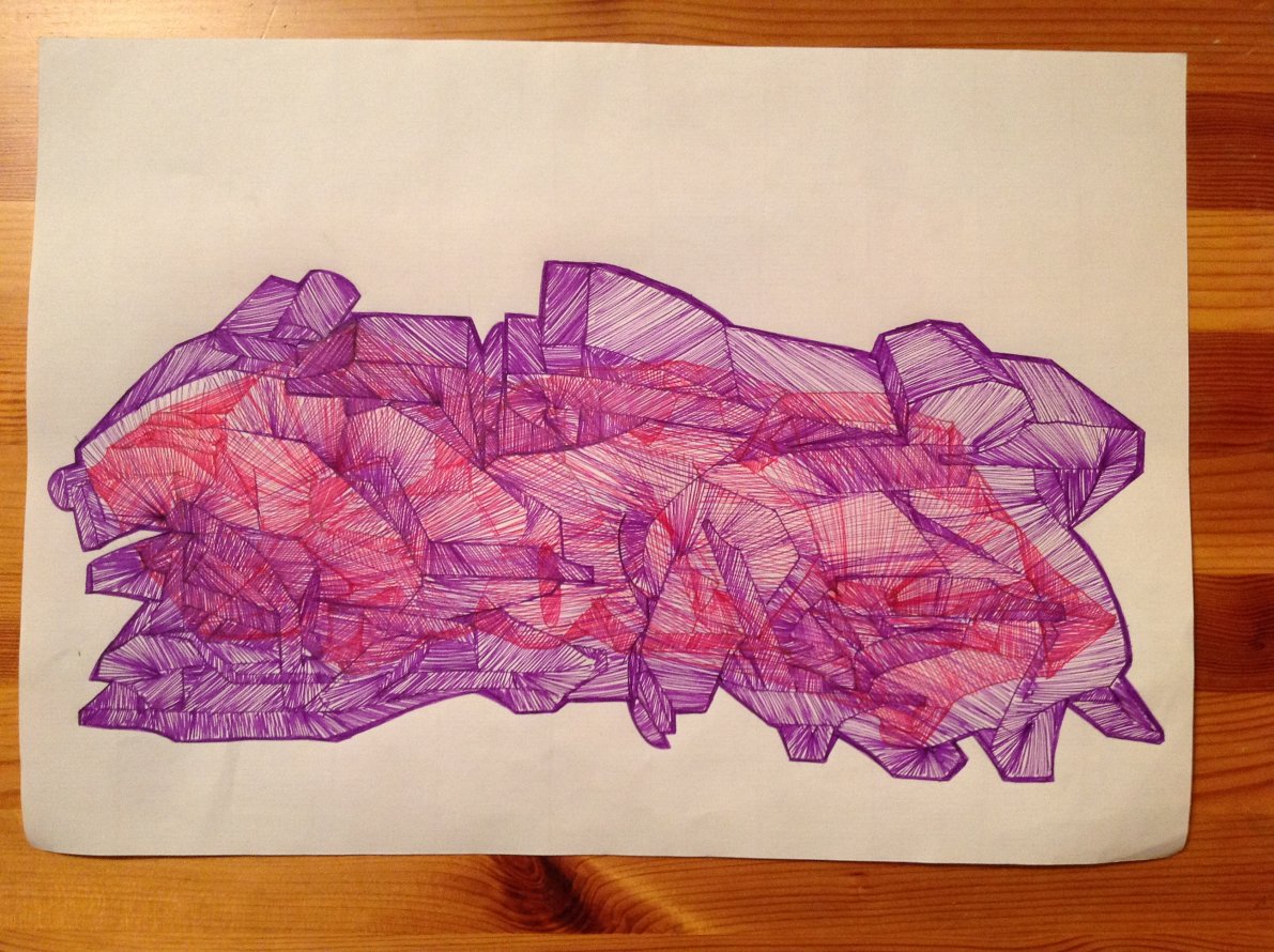 Graffiti Sketch in Seelow - Photo by royalbone - royal-bone, royal, bone (2014)