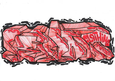 Graffiti Sketch in Seelow - Photo by royalbone - royal-bone, royal, bone (2014)
