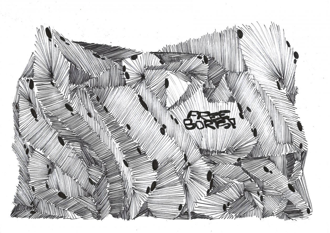 Graffiti Sketch in Seelow - Photo by royalbone - royal-bone, royal, bone (2014)