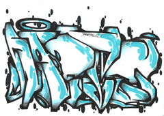 Graffiti Sketch in Seelow - Photo by royalbone - royal-bone, royal, bone (2014)