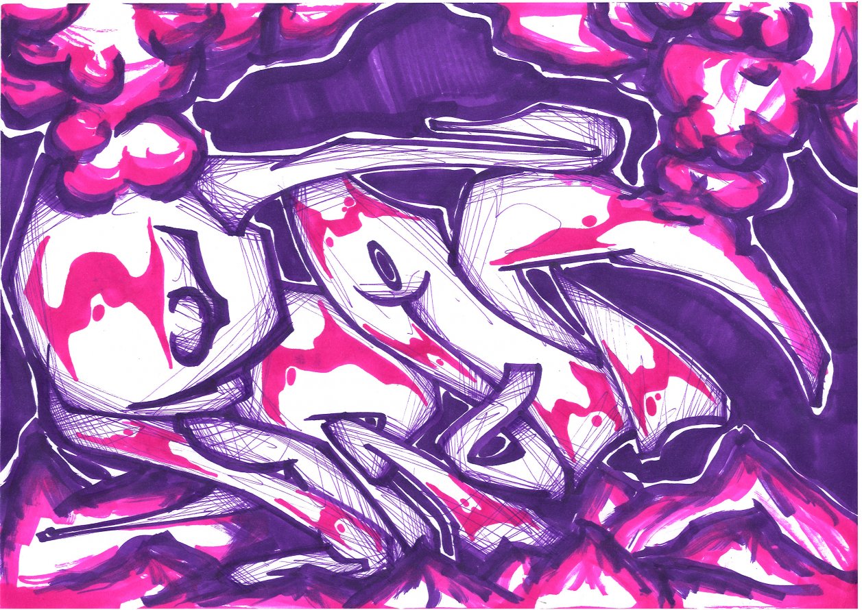 Graffiti Sketch in Seelow - Photo by royalbone - royal-bone, royal, bone (2014)