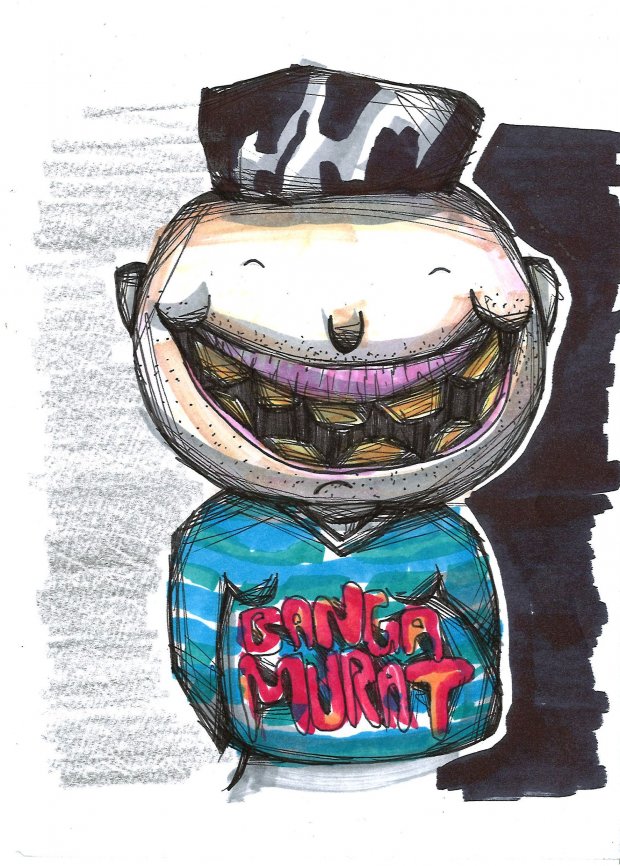 Graffiti Sketch in Seelow - Photo by royalbone - royal-bone, royal, bone (2104)