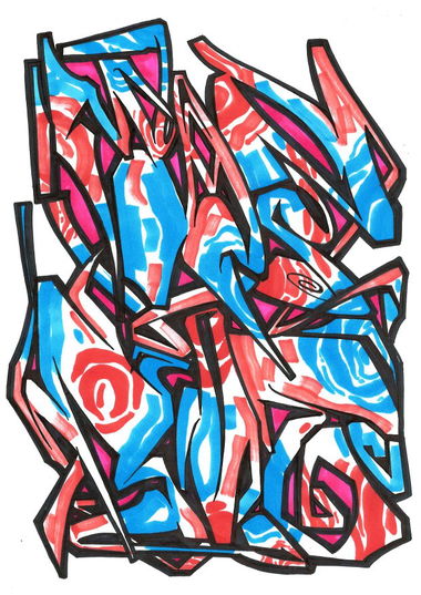 Graffiti Sketch in Seelow - Photo by royalbone - royal-bone, royal, bone (2015)