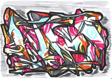 Graffiti Sketch in Landkreis Märkisch-Oderland - Photo by royalbone - royal-bone, royal, bone (2014)