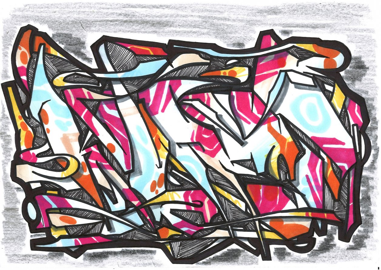 Graffiti Sketch in Landkreis Märkisch-Oderland - Photo by royalbone - royal-bone, royal, bone (2014)
