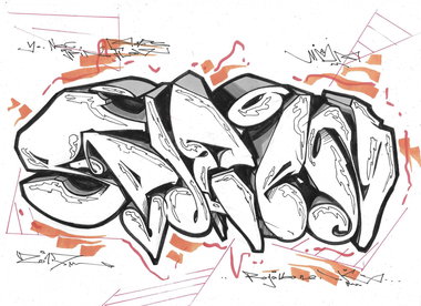 Graffiti Wall - Photo by royalbone - royal, bone, royalbone (2017)