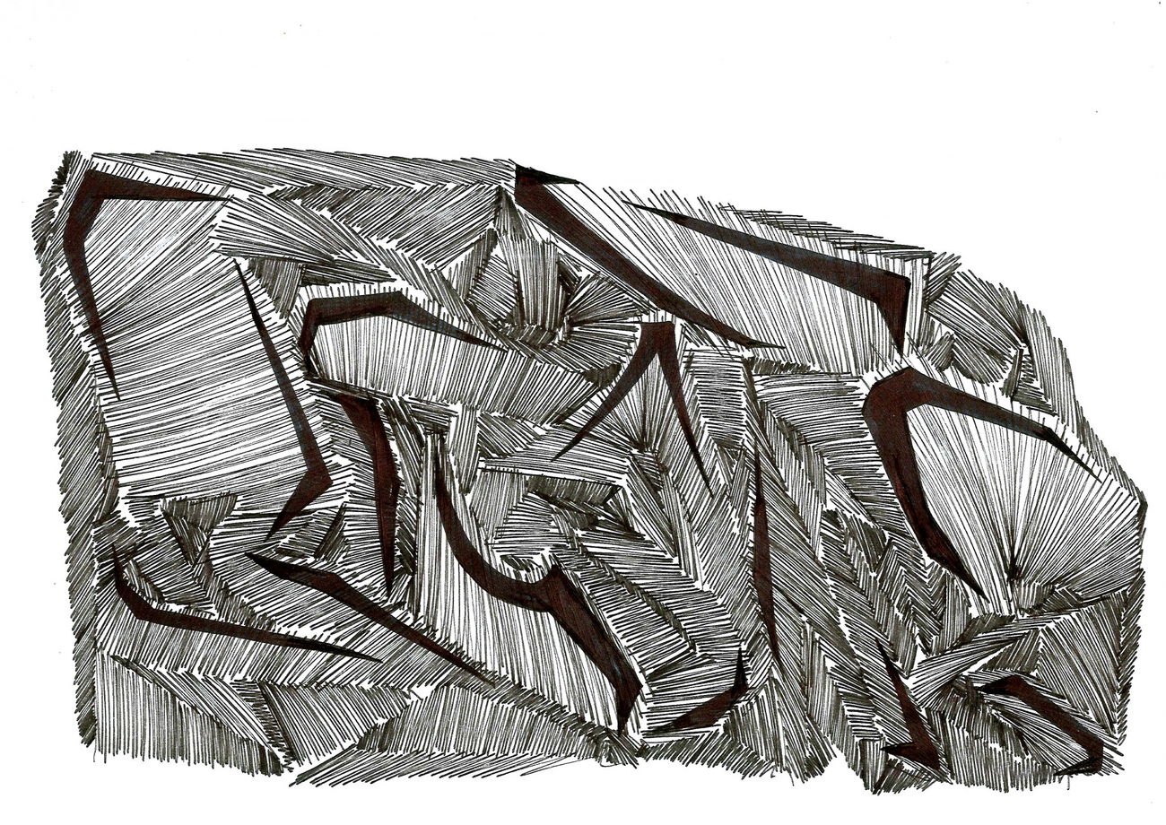 Graffiti Sketch in Seelow - Photo by royalbone - royal-bone, royal, bone (2015)